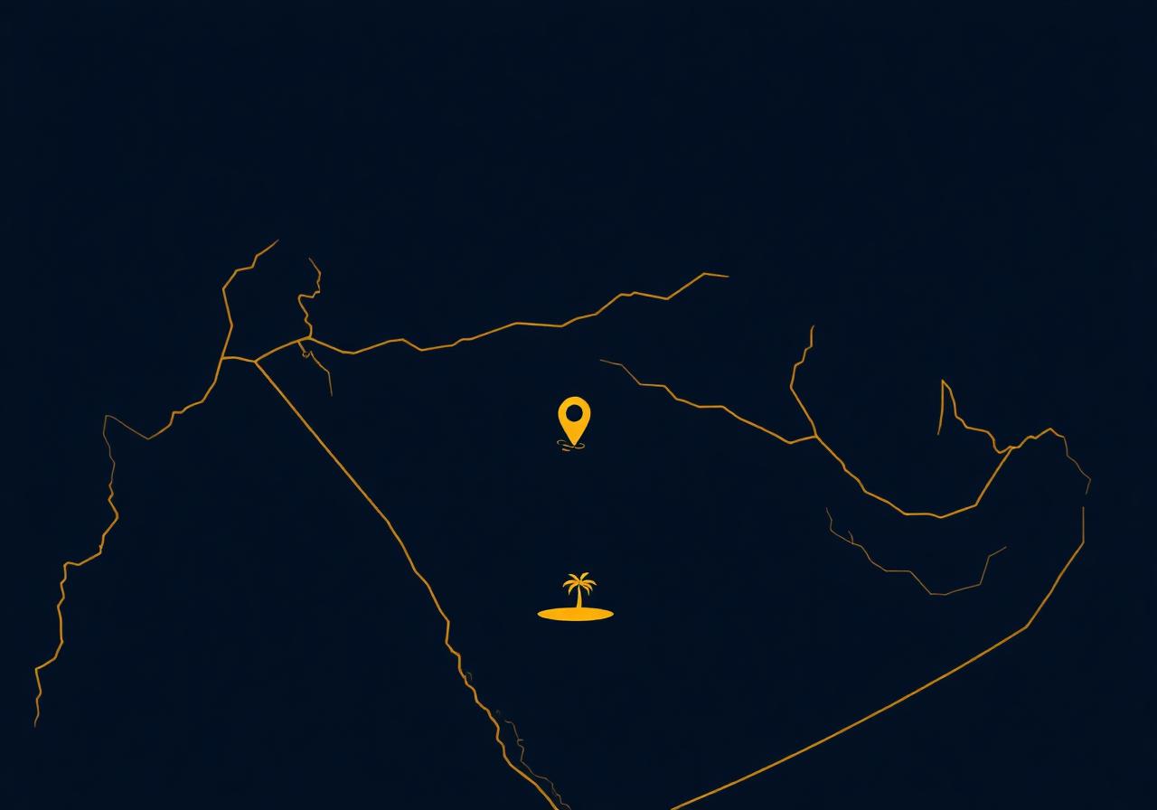 Location of Gulf Chalets